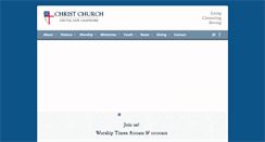 Desktop Screenshot of christchurchexeter.org