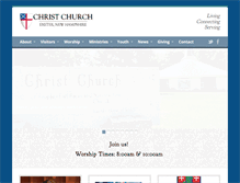 Tablet Screenshot of christchurchexeter.org